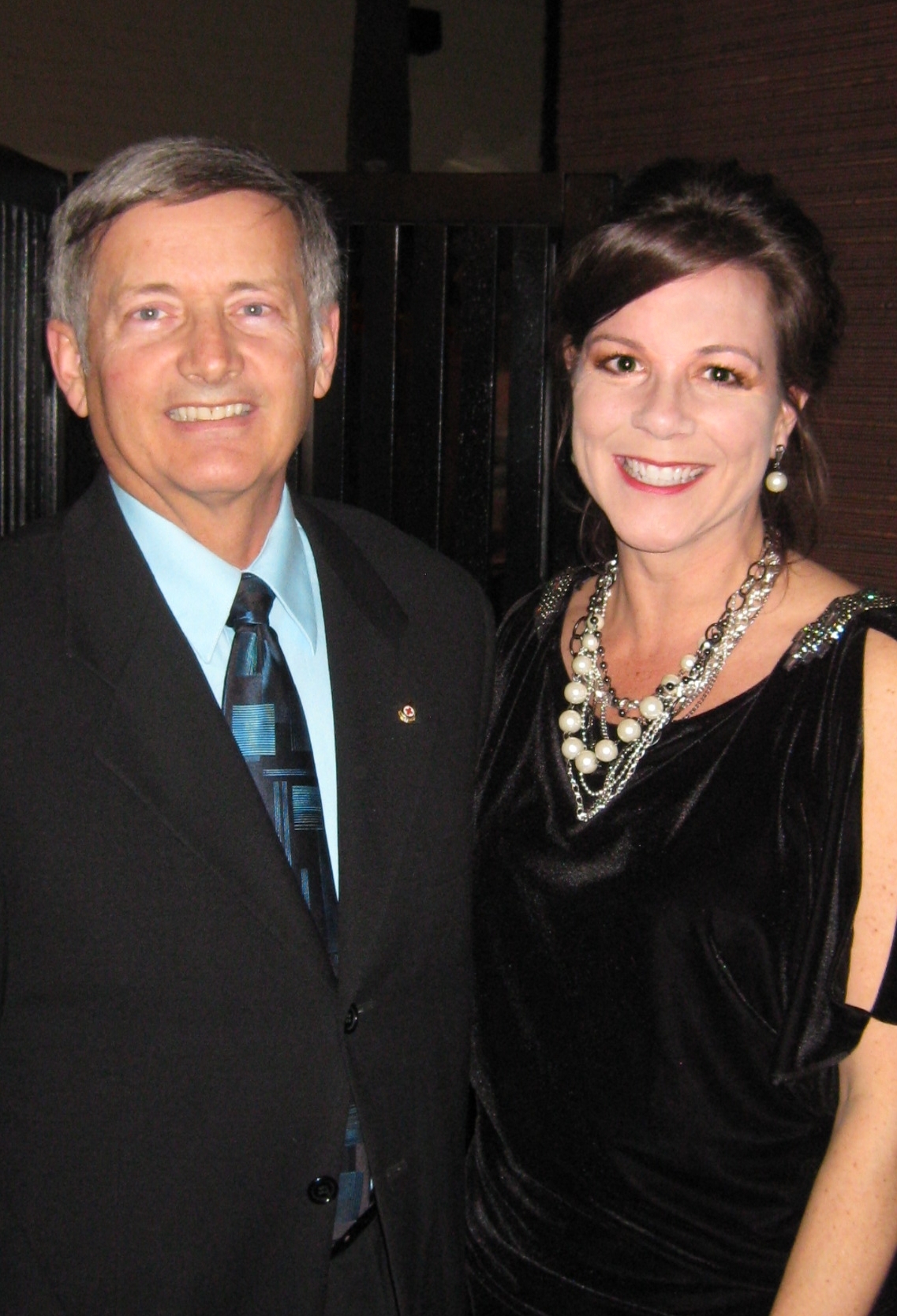 Dr. Paul Hoffman and Kelly Mott